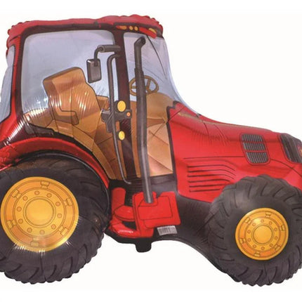 Traktor Red fólia lufi 94 cm