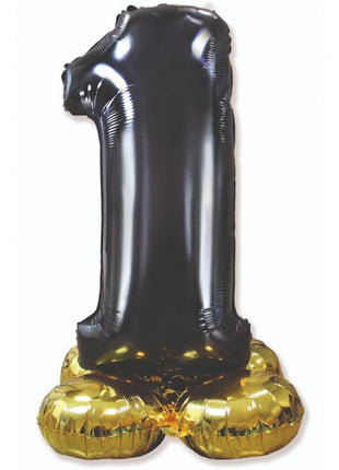 Arany Gold léggömb tartó 90 cm (WP)
