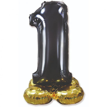 Arany Gold léggömb tartó 90 cm (WP)