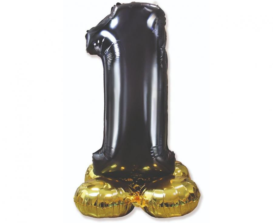 Arany Gold léggömb tartó 90 cm (WP)