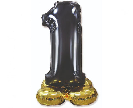 Arany Gold léggömb tartó 90 cm (WP)
