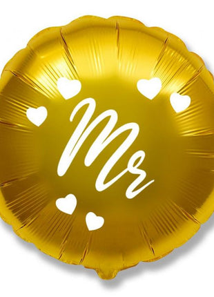 Arany Gold Mr fólia lufi 46 cm (WP)