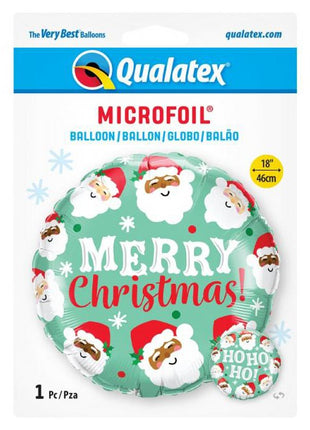 Karácsonyi Santas fólia lufi 46 cm