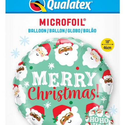 Karácsonyi Santas fólia lufi 46 cm