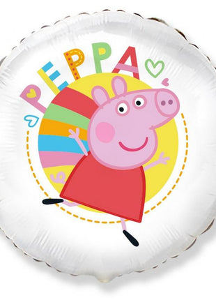 Peppa malac White fólia lufi 48 cm (WP)
