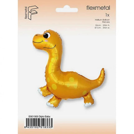 Dinoszaurusz Little fólia lufi 91 cm