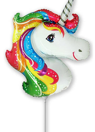 Unikornis Head fólia lufi 36 cm (WP)