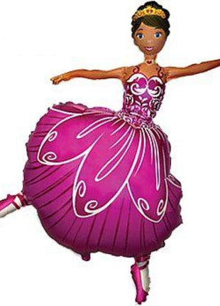 Balett, Balerina Dance fólia lufi 36 cm (WP)
