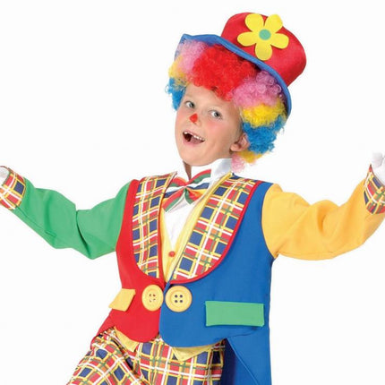 Bohóc Colorful jelmez 110/120 cm