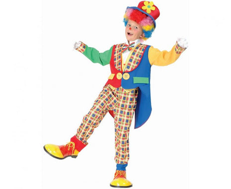 Bohóc Colorful jelmez 120/130 cm