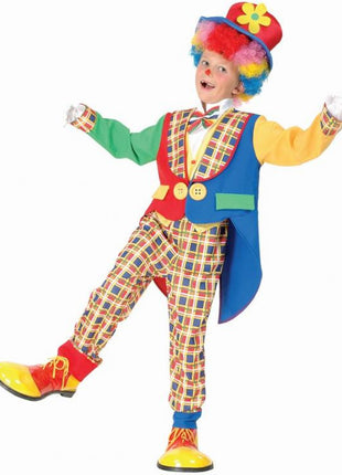 Bohóc Colorful jelmez 130/140 cm