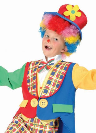 Bohóc Colorful jelmez 130/140 cm