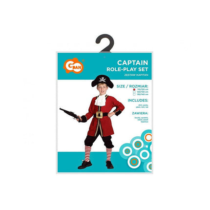 Kalóz Captain jelmez 120/130 cm