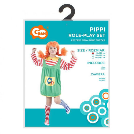 Pippi jelmez 110/120 cm