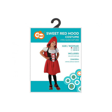 Piroska Sweet Red Hood jelmez 110/120 cm