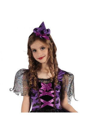 Boszorkány Purple jelmez 120/130 cm