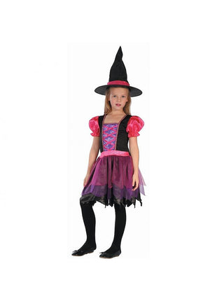 Boszorkány Pink jelmez 130/140 cm