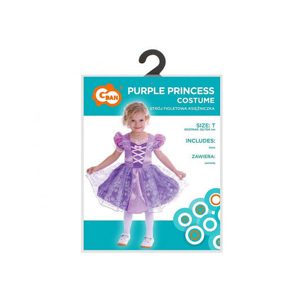 Hercegnő Purple jelmez 92/104 cm