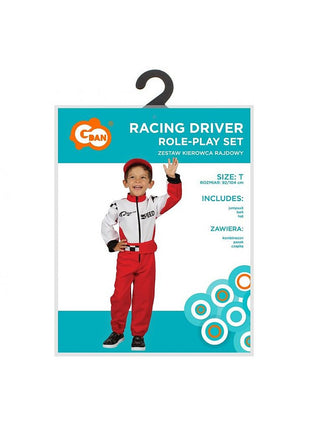 Autóversenyző Driver jelmez 92/104 cm