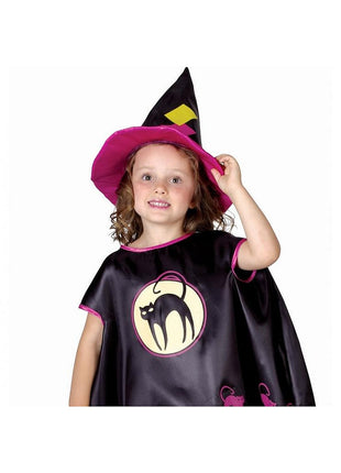Boszorkány Black Cat jelmez 92/104 cm