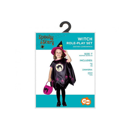 Boszorkány Black Cat jelmez 92/104 cm