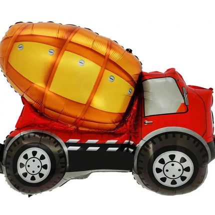 Betonkeverő Mixer fólia lufi 67 cm