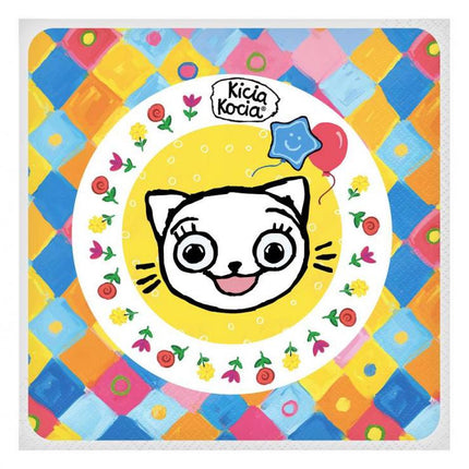 Cicás Kitty Kitten szalvéta 20 db-os 33x33 cm