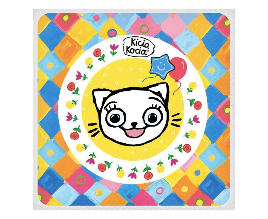 Cicás Kitty Kitten szalvéta 20 db-os 33x33 cm