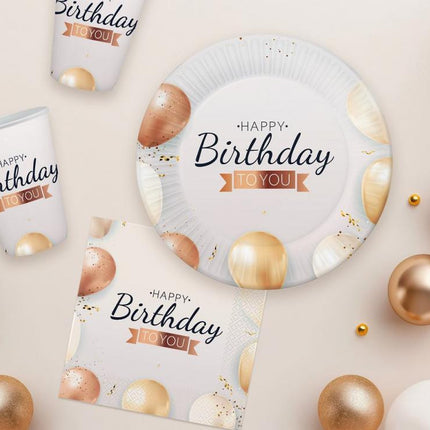 Happy Birthday Balloon szalvéta 20 db-os 33x33 cm