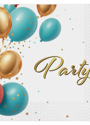 Party Balloon szalvéta 20 db-os 33x33 cm