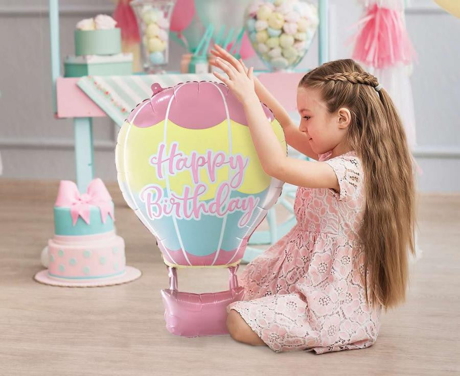 Happy Birthday Balloon fólia lufi 60 cm