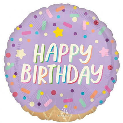 Happy Birthday Ice cream fólia lufi 46 cm