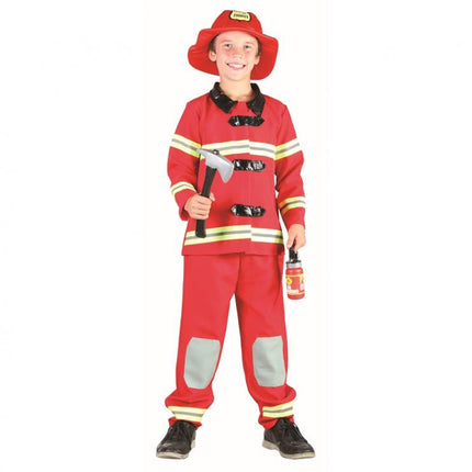 Fire Fighter, Tűzoltó jelmez 110/120 cm