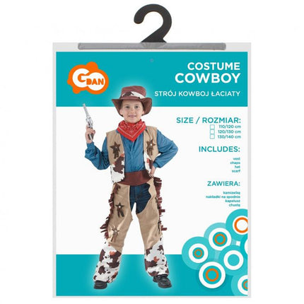 Cowboy jelmez 120/130 cm