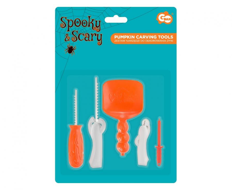 Halloween Tökfaragó szett 5 db-os