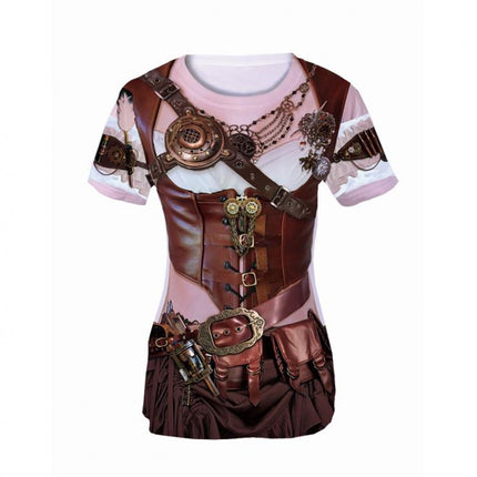 Kalóz Lady 3D női póló, felső M