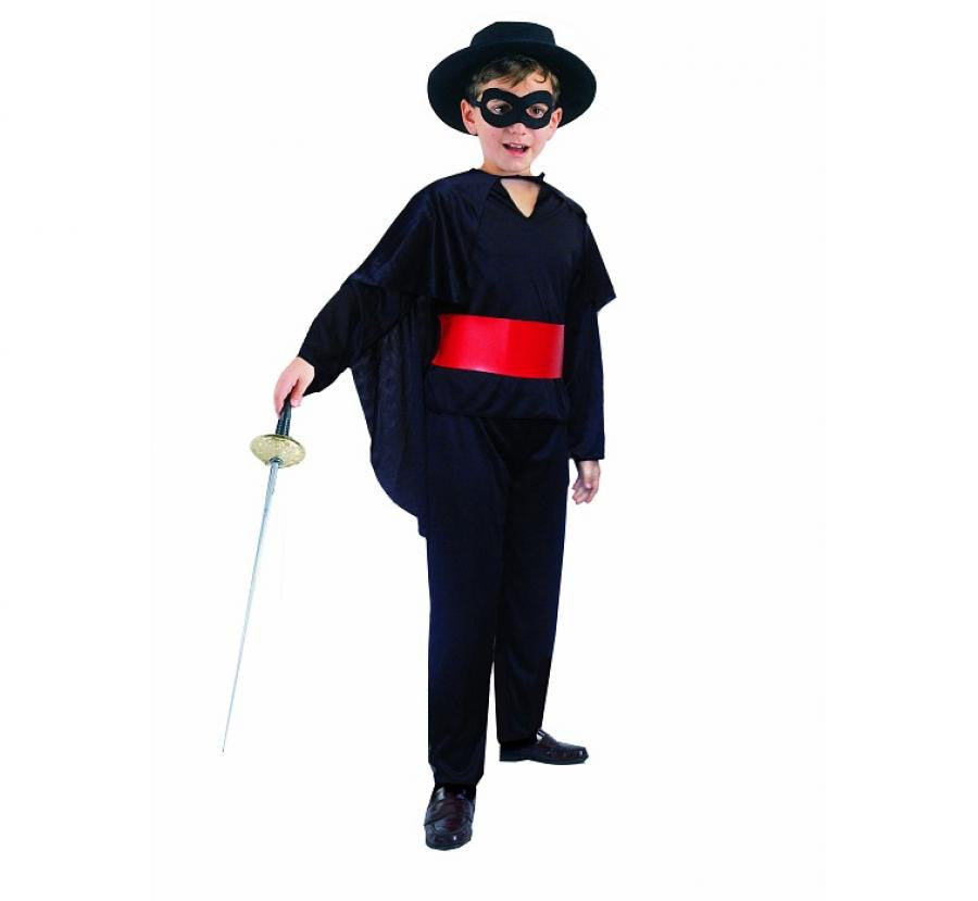 A kard mestere Black jelmez 130/140 cm