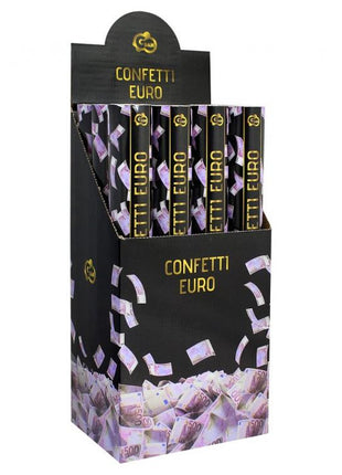 Euro konfetti kilövő 40 cm