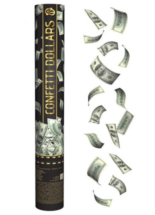 Dollár konfetti kilövő 40 cm