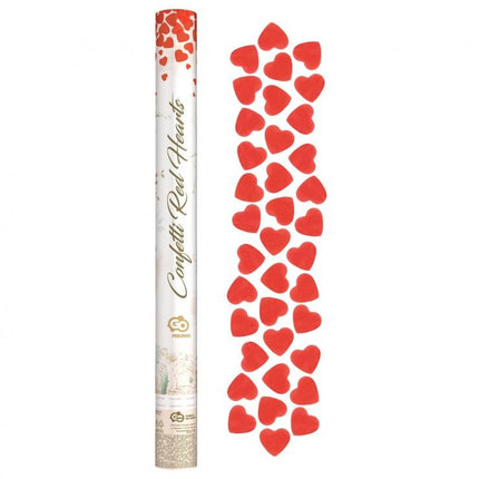 Szerelem Red Hearts konfetti kilövő 60 cm