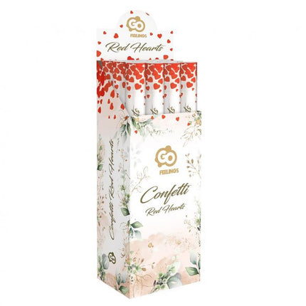 Szerelem Red Hearts konfetti kilövő 60 cm