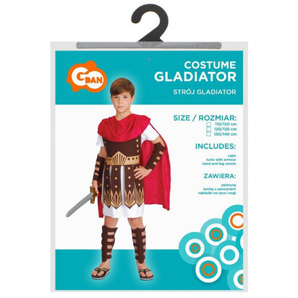 Gladiator jelmez 130/140 cm