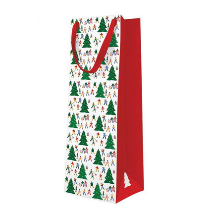 Karácsonyi Hustle italtáska 12x37x10 cm