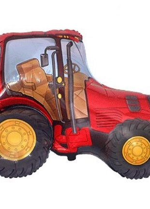 Traktor Red fólia lufi 36 cm (WP)