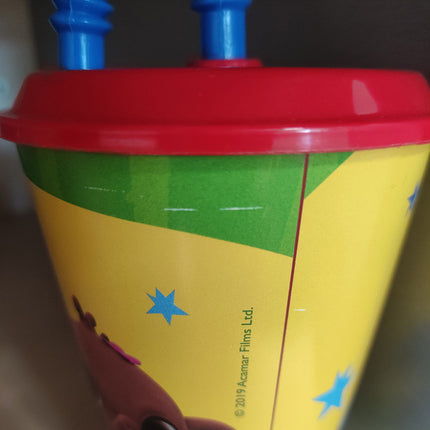 Bing Waving Szívószálas pohár, műanyag 430 ml II. osztály