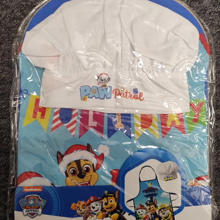 Mancs Őrjárat Holiday Karácsonyi gyerek kötény 2 darabos szett II. osztály