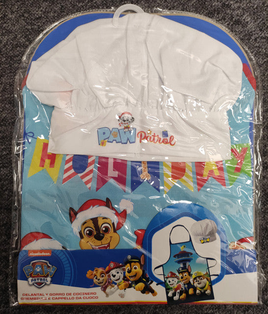 Mancs Őrjárat Holiday Karácsonyi gyerek kötény 2 darabos szett II. osztály