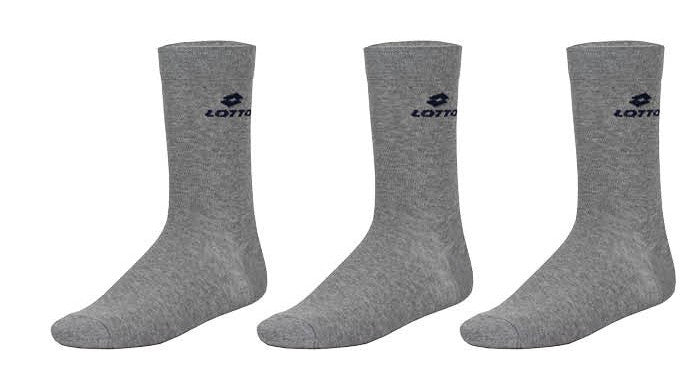 Lotto Grey férfi zokni 43/46