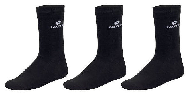 Lotto Black férfi zokni 39/42