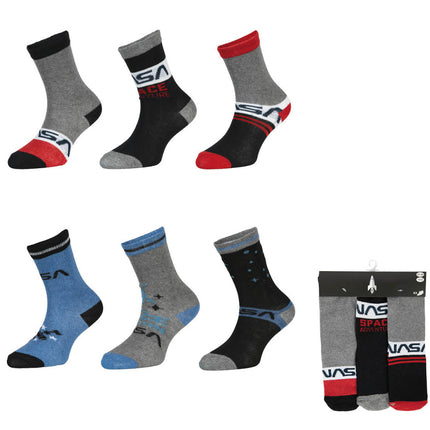 NASA Logo gyerek zokni 23-34